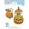 ELIZABETH CRAFT DESIGNS ELIZABETH CRAFT DESIGNS CUTE & WHIMSICAL SNUGGLE SEASON JACK-O'-LANTERN DIE SET