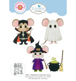 ELIZABETH CRAFT DESIGNS ELIZABETH CRAFT DESIGNS CUTE & WHIMSICAL SNUGGLE SEASON HALLOWEEN COSTUMES SCARY DIE SET