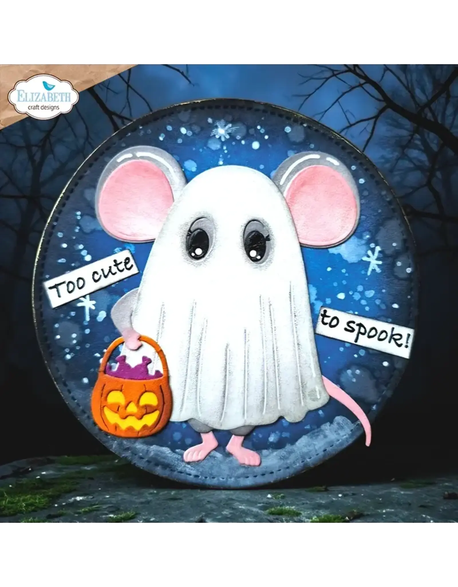 ELIZABETH CRAFT DESIGNS ELIZABETH CRAFT DESIGNS CUTE & WHIMSICAL SNUGGLE SEASON HALLOWEEN COSTUMES SCARY DIE SET