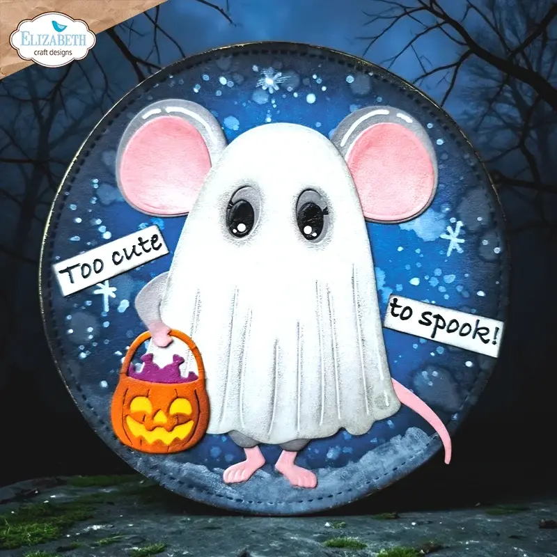 ELIZABETH CRAFT DESIGNS ELIZABETH CRAFT DESIGNS CUTE & WHIMSICAL SNUGGLE SEASON HALLOWEEN COSTUMES SCARY DIE SET