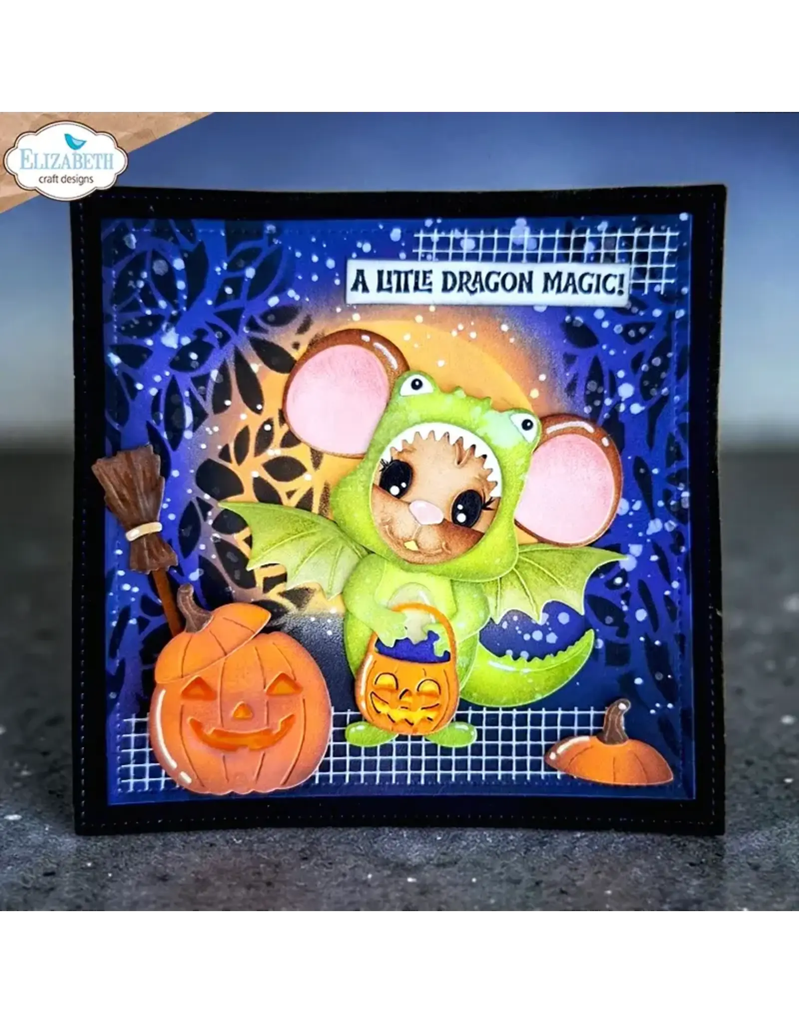ELIZABETH CRAFT DESIGNS ELIZABETH CRAFT DESIGNS CUTE & WHIMSICAL SNUGGLE SEASON HALLOWEEN COSTUMES CUTE DIE SET