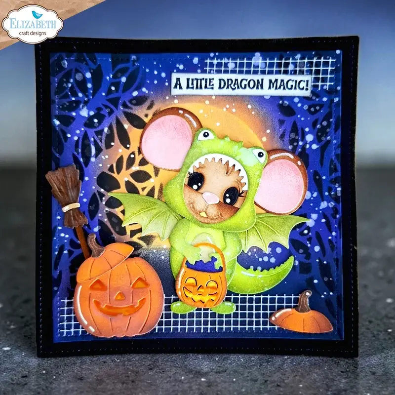 ELIZABETH CRAFT DESIGNS ELIZABETH CRAFT DESIGNS CUTE & WHIMSICAL SNUGGLE SEASON HALLOWEEN COSTUMES CUTE DIE SET