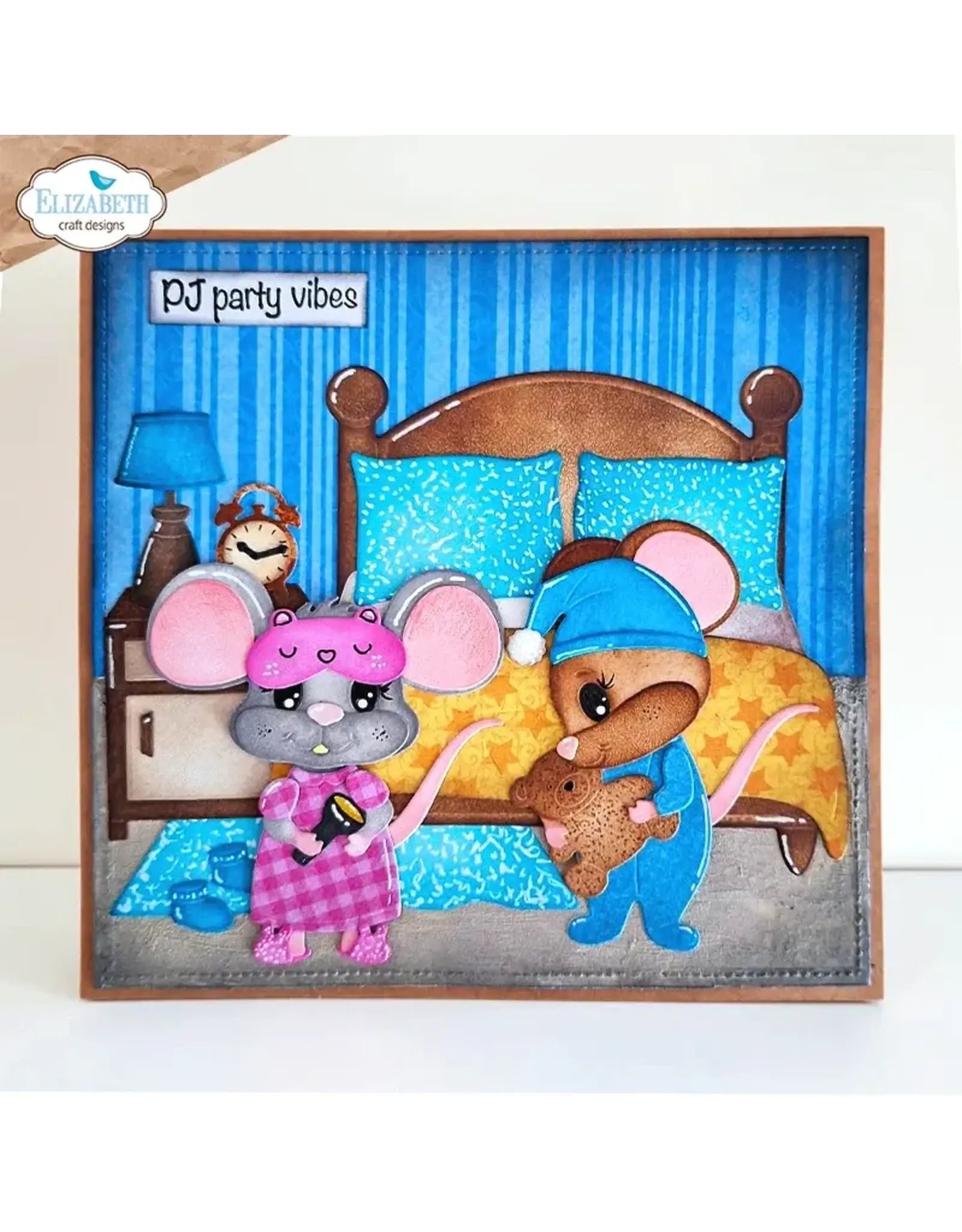 ELIZABETH CRAFT DESIGNS ELIZABETH CRAFT DESIGNS CUTE & WHIMSICAL SNUGGLE SEASON BEDTIME DIE SET