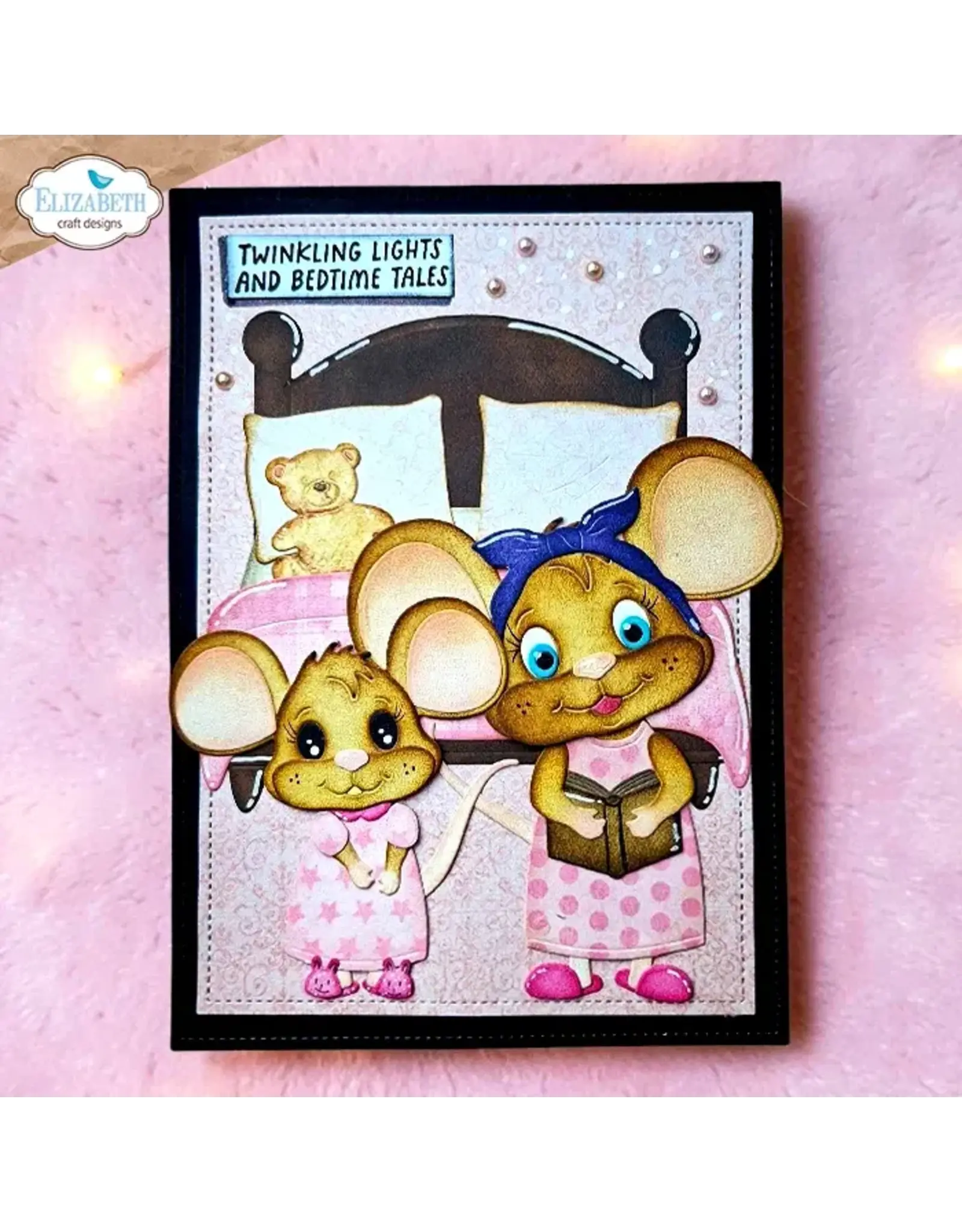 ELIZABETH CRAFT DESIGNS ELIZABETH CRAFT DESIGNS CUTE & WHIMSICAL SNUGGLE SEASON PJ PARTY DIE SET