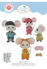 ELIZABETH CRAFT DESIGNS ELIZABETH CRAFT DESIGNS CUTE & WHIMSICAL SNUGGLE SEASON PJ PARTY DIE SET
