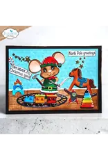 ELIZABETH CRAFT DESIGNS ELIZABETH CRAFT DESIGNS CUTE & WHIMSICAL SNUGGLE SEASON SENTIMENTS CLEAR STAMP SET