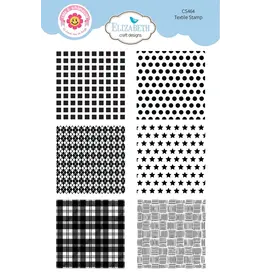 ELIZABETH CRAFT DESIGNS ELIZABETH CRAFT DESIGNS CUTE & WHIMSICAL SNUGGLE SEASON TEXTILE CLEAR STAMP SET