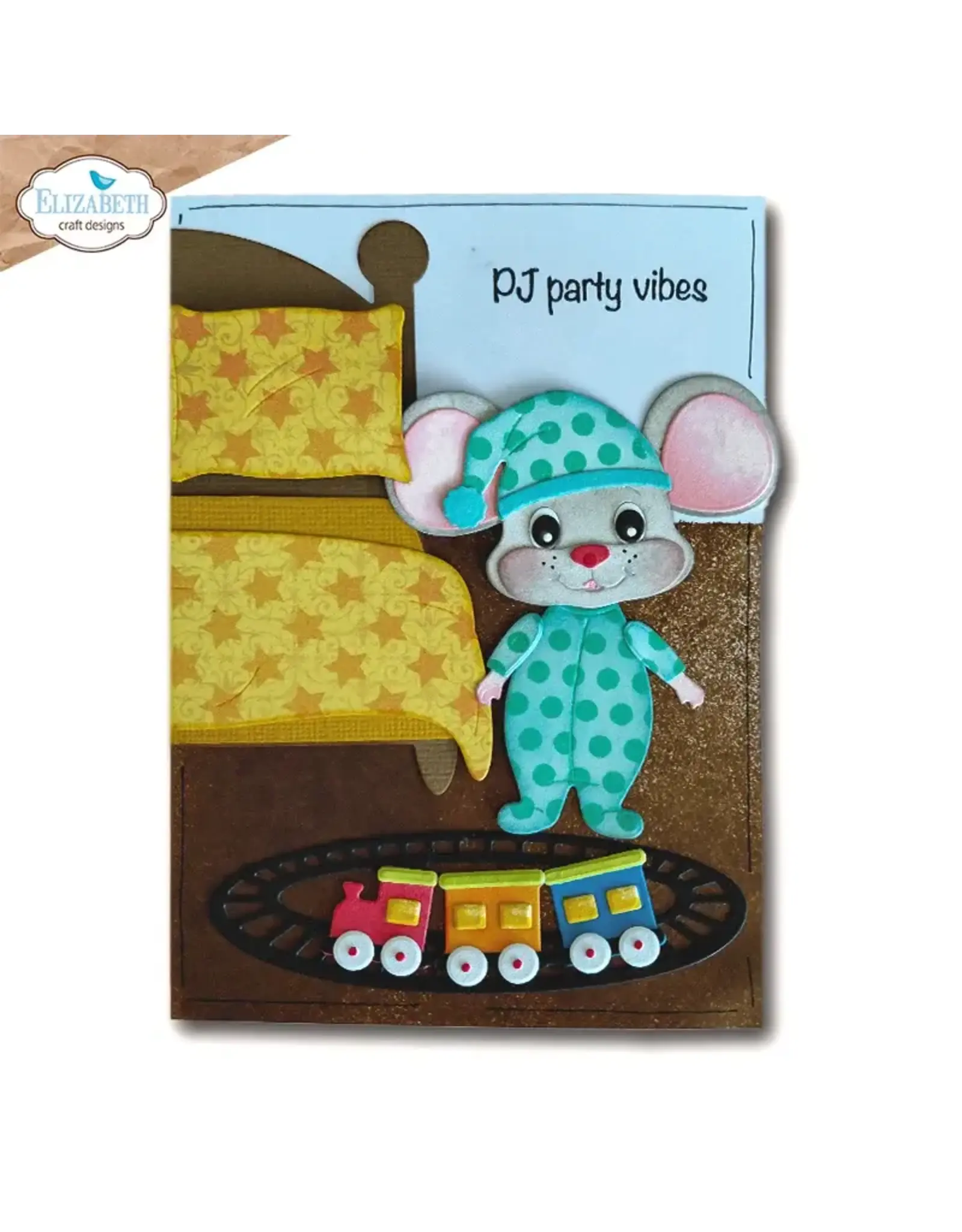 ELIZABETH CRAFT DESIGNS ELIZABETH CRAFT DESIGNS CUTE & WHIMSICAL SNUGGLE SEASON TEXTILE CLEAR STAMP SET