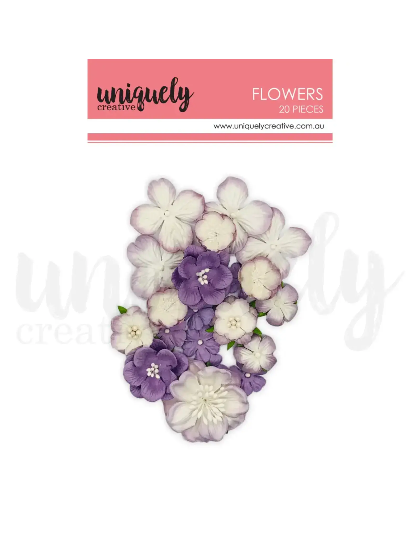 UNIQUELY CREATIVE UNIQUELY CREATIVE DUSTY PURPLE FLOWERS