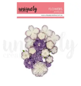 UNIQUELY CREATIVE UNIQUELY CREATIVE DUSTY PURPLE FLOWERS