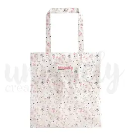 UNIQUELY CREATIVE UNIQUELY CREATIVE FLORAL CANVAS BAG