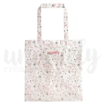 UNIQUELY CREATIVE UNIQUELY CREATIVE FLORAL CANVAS BAG