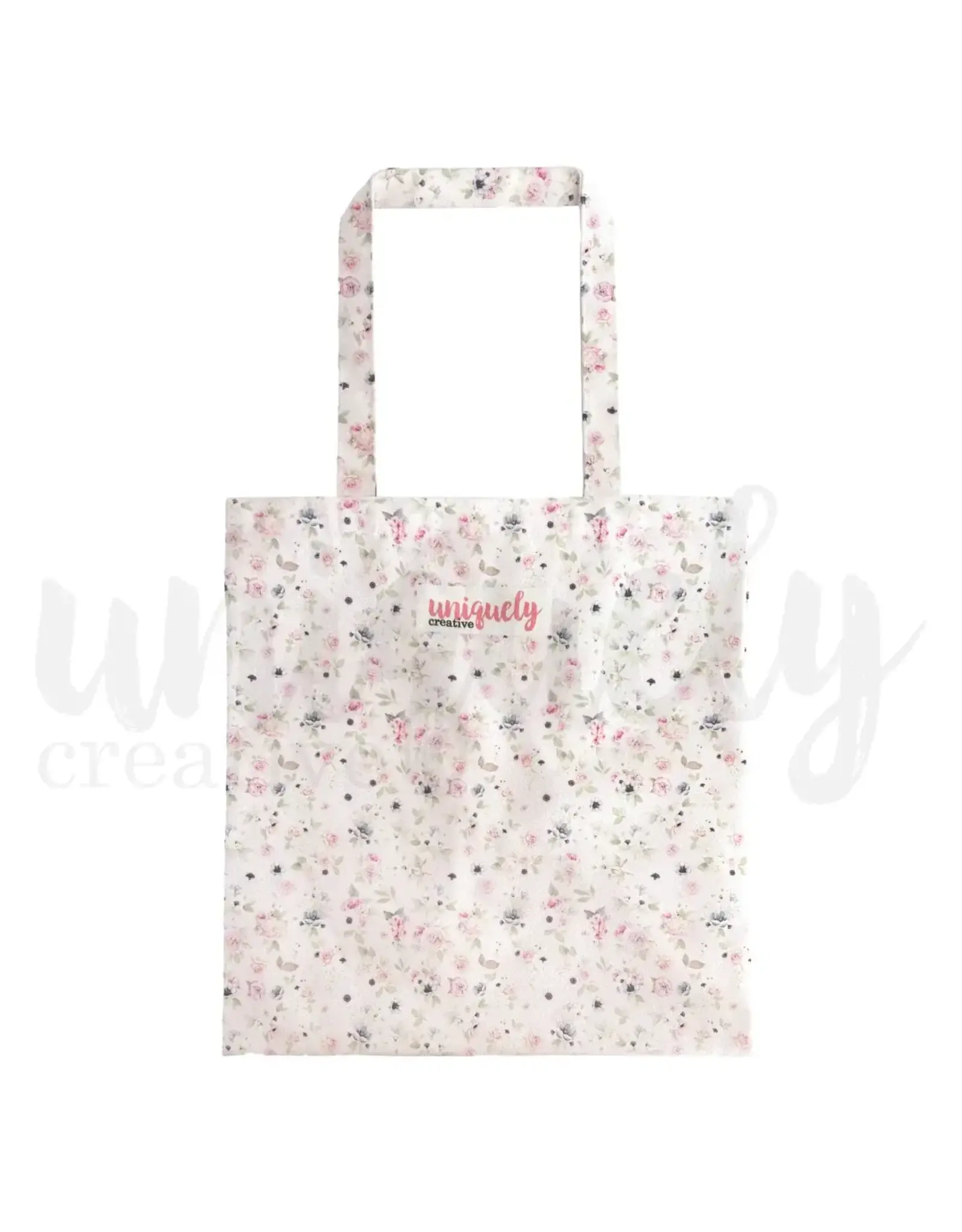 UNIQUELY CREATIVE UNIQUELY CREATIVE FLORAL CANVAS BAG
