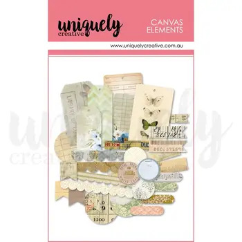 UNIQUELY CREATIVE UNIQUELY CREATIVE VINTAGE CANVAS ELEMENTS