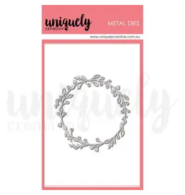 UNIQUELY CREATIVE UNIQUELY CREATIVE LEAFY WREATH DIE