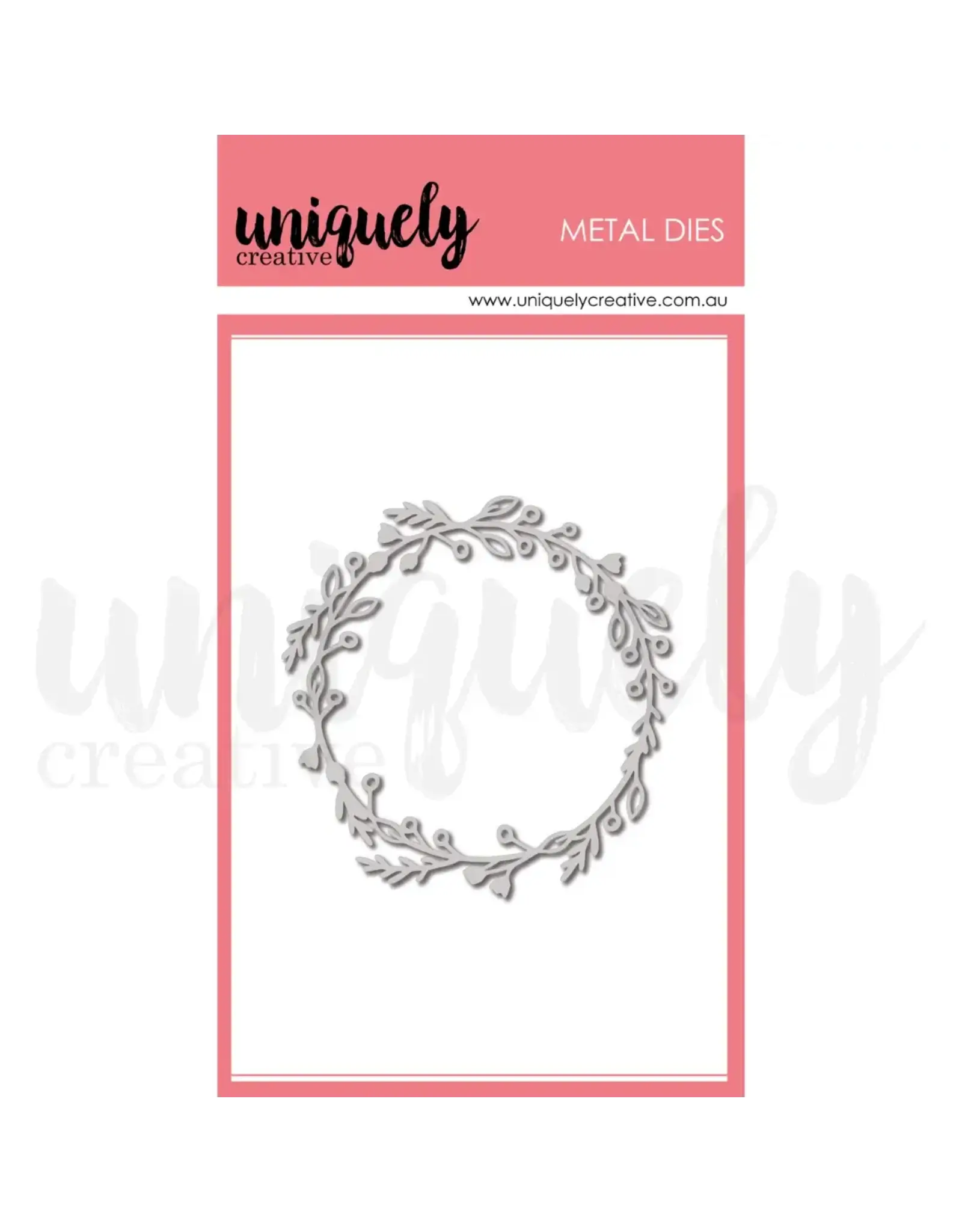 UNIQUELY CREATIVE UNIQUELY CREATIVE LEAFY WREATH DIE