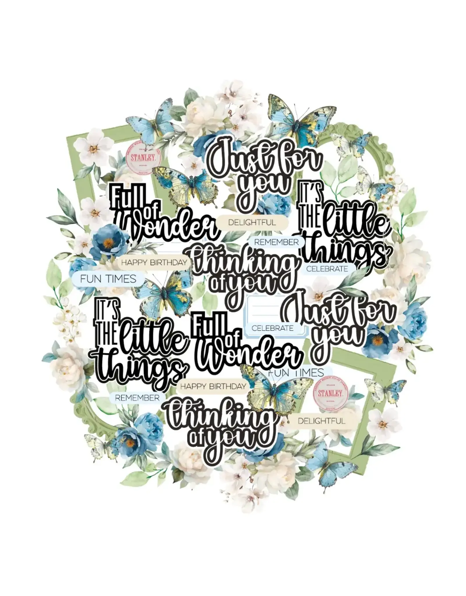 UNIQUELY CREATIVE UNIQUELY CREATIVE DELIGHTED CURIOSITIES CREATIVE CUTS DIE CUTS