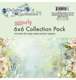 UNIQUELY CREATIVE UNIQUELY CREATIVE DELIGHTED CURIOSITIES 6x6 COLLECTION PACK