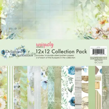 UNIQUELY CREATIVE UNIQUELY CREATIVE DELIGHTED CURIOSITIES 12x12 COLLECTION PACK