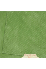 GRAPHIC 45 GRAPHIC 45 MERRY-FUL GREETINGS PINE GREEN PATTERNS & SOLIDS 12x12 CARDSTOCK