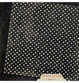 GRAPHIC 45 GRAPHIC 45 MERRY-FUL GREETINGS CHARCOAL BLACK PATTERNS & SOLIDS 12x12 CARDSTOCK
