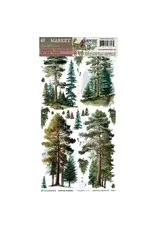 49 AND MARKET 49 AND MARKET CAMPFIRE MEMORIES ESSENTIAL 6x12 RUB-ON TRANSFER SET 2/PK