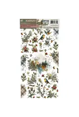 49 AND MARKET 49 AND MARKET CAMPFIRE MEMORIES BLENDABLE 6x12 RUB-ON TRANSFER SET 2/PK