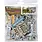 49 AND MARKET 49 AND MARKET CAMPFIRE MEMORIES CHIPBOARD SENTIMENTS SET 36 PIECES