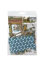 49 AND MARKET 49 AND MARKET CAMPFIRE MEMORIES EPHEMERA FRAMES 106 PIECES