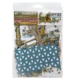 49 AND MARKET 49 AND MARKET CAMPFIRE MEMORIES EPHEMERA FRAMES 106 PIECES
