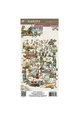 49 AND MARKET 49 AND MARKET CAMPFIRE MEMORIES 6x12 LASER CUT FISHING ELEMENTS