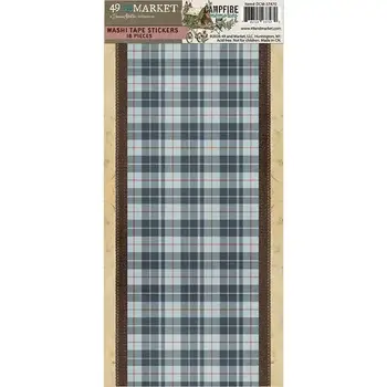 49 AND MARKET 49 AND MARKET CAMPFIRE MEMORIES 6x12 WASHI TAPE SHEETS