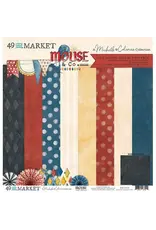 49 AND MARKET 49 AND MARKET MOUSE AND CO SOLIDS 12x12 COLLECTION PACK