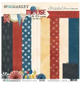 49 AND MARKET 49 AND MARKET MOUSE AND CO SOLIDS 12x12 COLLECTION PACK
