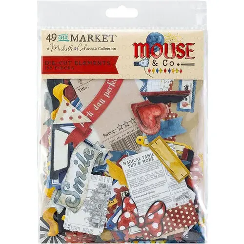 49 AND MARKET 49 AND MARKET MOUSE AND CO DIE-CUT ELEMENTS 159 PIECES