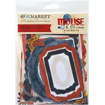 49 AND MARKET 49 AND MARKET MOUSE AND CO DIE-CUT FRAMES 41 PIECES