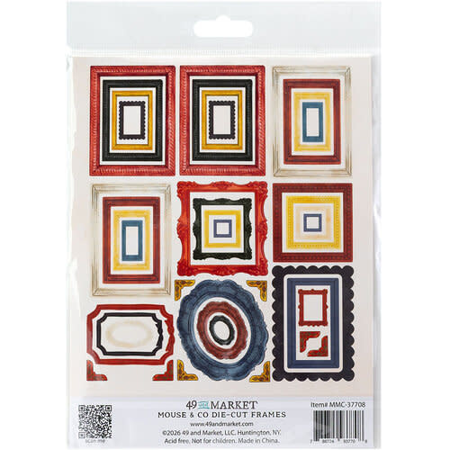 49 AND MARKET 49 AND MARKET MOUSE AND CO DIE-CUT FRAMES 41 PIECES