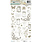 49 AND MARKET 49 AND MARKET THE QUIET OBSERVER ESSENTIAL 6x12 RUB-ON TRANSFER SET 2/PK