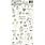 49 AND MARKET 49 AND MARKET THE QUIET OBSERVER BLENDABLE 6x12 RUB-ON TRANSFER SET 2/PK