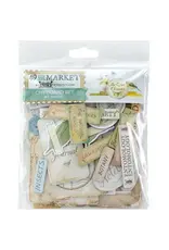 49 AND MARKET 49 AND MARKET THE QUIET OBSERVER CHIPBOARD SET 45 PIECES