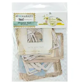 49 AND MARKET 49 AND MARKET THE QUIET OBSERVER FRAME SET 26 PIECES