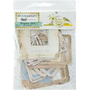 49 AND MARKET 49 AND MARKET THE QUIET OBSERVER FRAME SET 26 PIECES