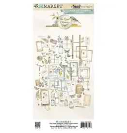 49 AND MARKET 49 AND MARKET THE QUIET OBSERVER 6x12 LASER CUT ELEMENTS