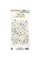 49 AND MARKET 49 AND MARKET THE QUIET OBSERVER 6x12 LASER CUT WILDFLOWERS