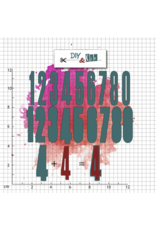 DIY & CIE DIY & CIE LARGE NUMBERS DIE SET
