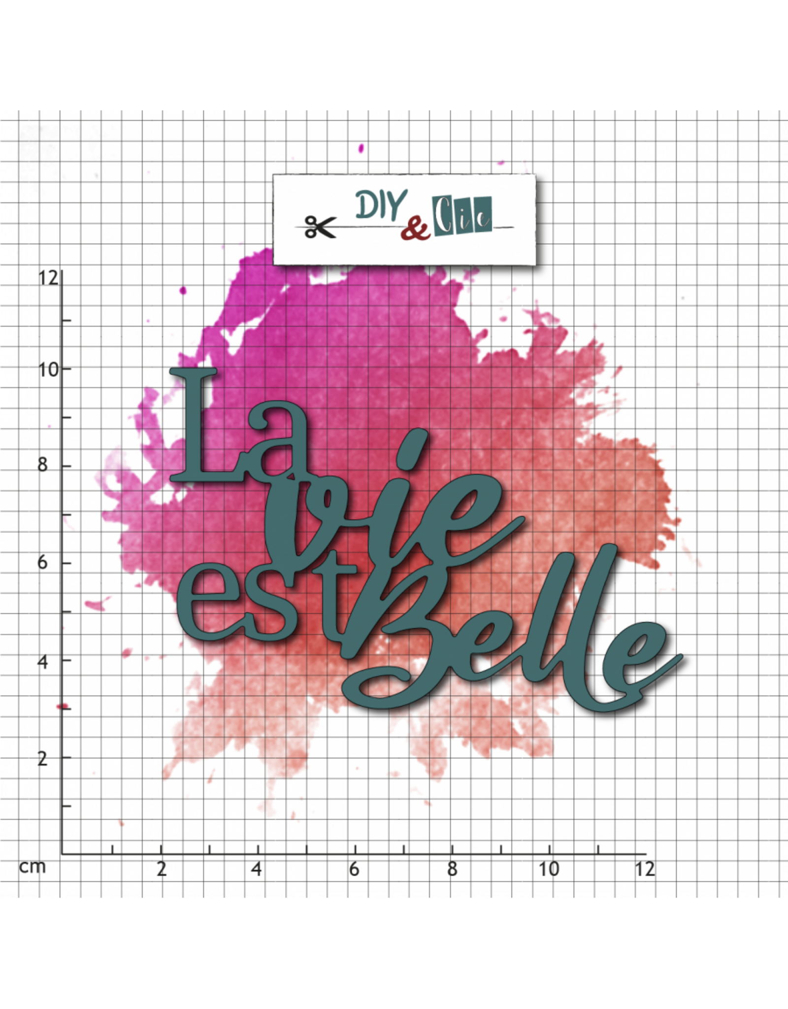 DIY & CIE DIY & CIE LA VIE EST BELLE DIE SET