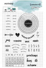 DIY & CIE DIY & CIE CALENDRIER #2 CLEAR STAMP SET