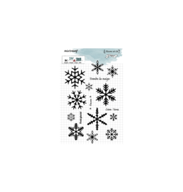 DIY & CIE DIY & CIE FLOCONS ET CIE CLEAR STAMP SET
