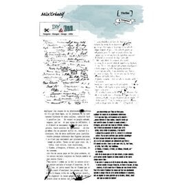 DIY & CIE DIY & CIE TEXTES CLEAR STAMP SET