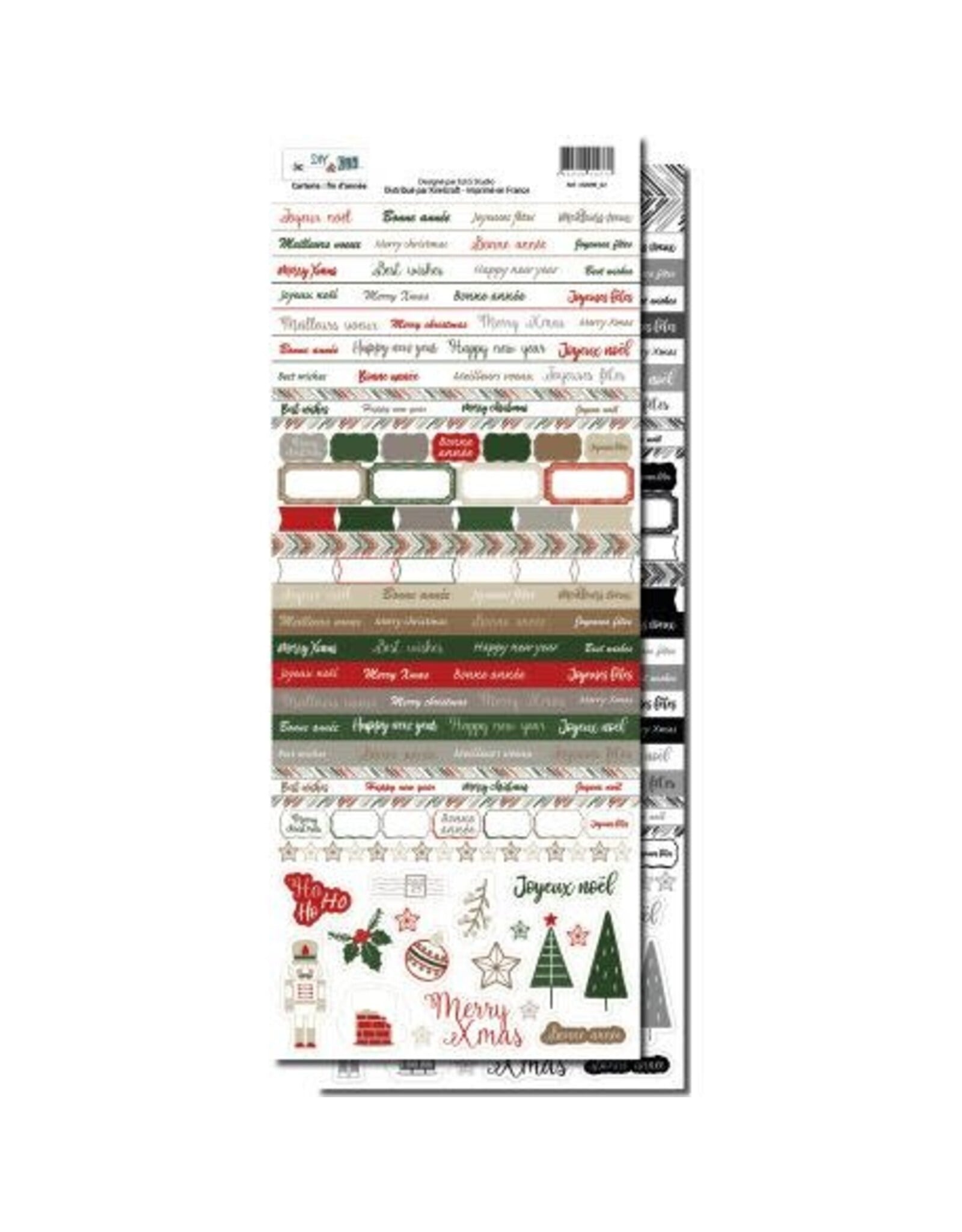 DIY & CIE DIY & CIE CARTERIE: FIN D'ANNEE PLANCHE MOTS
